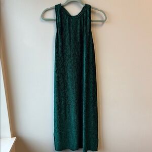 Maeve SP Green Sleeveless Dress velvet